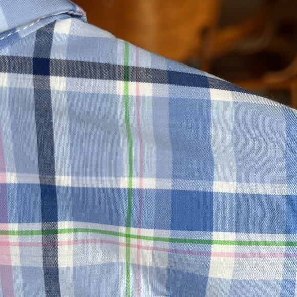 Lauren Ralph Lauren Black Label men’s long sleeve plaid button down size 2XL - Picture 8 of 10